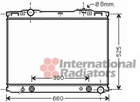 Радиатор охлаждения двигателя SORENTO 2.5 CRDi AT 02- (Van Wezel) Van Wezel (83002139)