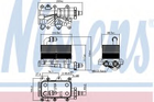 Радиатор масляный BMW X3 E83 (04-) X3 3.0sd (выр-во Nissens) Nissens (90673)