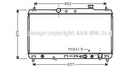 Радиатор охлаждения CAMRY 22i AT 96-01(выр-во AVA) Ava (TO2236)