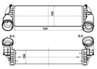 Інтеркулер BMW X5X6-Series E70/E71 06- (вир-во NRF) NRF (30359)