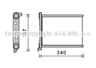 Теплообменник, Система отопления салона Ava (RT6569)