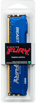 Оперативна пам'ять Kingston Fury DDR3-1600 8192 MB PC3-12800 Beast Blue (KF316C10B/8) - зображення 5