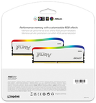 Pamięć Kingston Fury DDR4-3200 32768MB PC4-25600 (Kit of 2x16384) Beast RGB Special Edition White (KF432C16BWAK2/32) - obraz 5