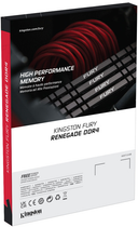 Оперативна пам'ять Kingston Fury DDR4-3600 8192 MB PC4-28800 Renegade Black (KF436C16RB/8) - зображення 6