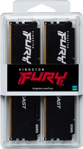 Pamięć Kingston Fury DDR5-4800 16384MB PC5-38400 (Kit of 2x8192) Beast Black (KF548C38BBK2-16) - obraz 5