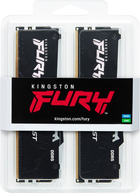 Pamięć Kingston FURY DDR5-5600 16384MB PC5-44800 (Kit of 2x8192) Beast RGB Black (KF556C40BBAK2-16) - obraz 6