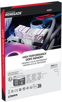 Оперативна пам'ять Kingston FURY DDR5-6400 16384MB PC5-51200 Renegade 1Rx8 White (KF564C32RW-16) - зображення 5