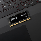 Оперативна пам'ять Kingston Fury SODIMM DDR4-2666 32768 MB PC4-21300 (Kit of 2x16384) Impact Black (KF426S16IBK2/32) - зображення 6