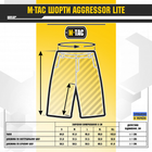 M-Tac шорты Aggressor Short Army Olive XL - изображение 11
