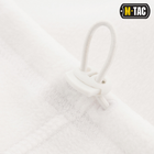 M-Tac шарф-труба Elite короткий з затяжкою фліс (270г/м2) White L/XL - зображення 4
