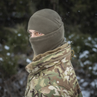 M-Tac шарф-труба анатомічний з затяжкою Polartec Dark Olive L/XL - зображення 14