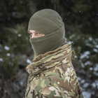 M-Tac шарф-труба анатомический с затяжкой Polartec Army Olive L/XL - изображение 14