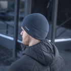 M-Tac шапка Watch Cap фліс Light Polartec Dark Navy Blue XL - зображення 14