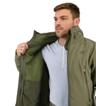 Зимова тактична куртка Eagle Soft Shell WJ-17 з флісом Green Olive XL - зображення 10