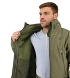 Зимова тактична куртка Eagle Soft Shell WJ-17 з флісом Green Olive 4XL - зображення 10