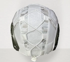 Кавер чехол на шлем каску фаст Fast Tor-D Multicam Alpine на Зиму из ткани rip stop Размер XL - изображение 2