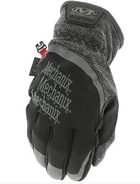 Зимові тактичні військові Softshell рукавиці зсу чорні Mechanix ColdWork FASTFIT з пальцями для сенсора, 954752586-L - зображення 1