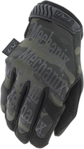 Армейские перчатки всу чёрные с сенсорными пальцами тактические Mechanix The Original, камуфляж чёрный мультикам, 68614855-M - изображение 8