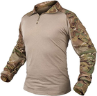Боевая тактическая военная рубашка зсу multicam мужская с налокотниками IDOGEAR G3 Combat , 5248664-XL - изображение 3