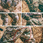 Военные мужские штаны зсу G3 Combat IDOGEAR тактические мультикам со съемными наколенниками, 4552356332-S - изображение 14