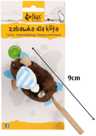 Zabawka dla kota Dingo Mysz "Narciarz" 9 cm (5904760211995) - obraz 2