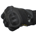 Тактичні рукавички з усиленым протектором MECHANIX MPACT 3 Розмір L чорні BC-4923 - зображення 3