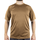 Футболка Sturm Mil-Tec Tactical T-Shirt QuickDry DARK COYOTE S (11081019) - зображення 3