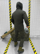Тактический костюм олива SoftShell 5в1 олива размер 2XL - изображение 6
