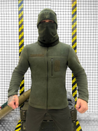 Тактический костюм олива SoftShell 5в1 олива размер XL - изображение 3