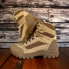 Зимові черевики військові, полуботи койот тактичне взуття нубук 37 - зображення 2