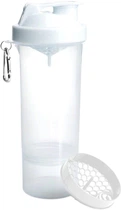 Шейкер спортивный SmartShake Slim 500 мл Pure White (10253301)