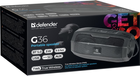 Портативна колонка Defender G36 Bluetooth 5W MP3/FM/SD/USB/AUX Black (4714033650366) - зображення 6