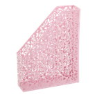 Лоток вертикальний Rose Pastel металевий, рожевий