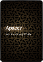 SSD диск Apacer AS340X 120GB 2.5" SATAIII 3D NAND (AP120GAS340XC-1) - зображення 1