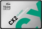 Dysk SSD Team CX2 512GB 2.5" SATAIII 3D TLC (T253X6512G0C101) - obraz 1