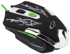 Миша Esperanza MX405 Cyborg USB Black/Green (5901299925461) - зображення 4