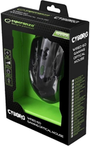 Миша Esperanza MX405 Cyborg USB Black/Green (5901299925461) - зображення 5