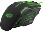 Миша Esperanza MX403 Apache USB Black/Green (EGM403G) - зображення 3