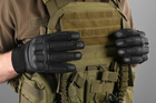 Тактичні Рукавиці тактичні, Sensor Touch M, чорні - зображення 3