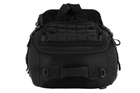 Тактична велика сумка-баул/рюкзак , L, чорна на 50л - зображення 7