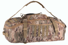 Тактичний великий Cумка-баул/рюкзак, XL, камуфляж 70л - изображение 10