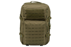Тактичний великий рюкзак 45L, зелений карабіни Fastex - зображення 7