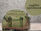 Рюкзак тактический военный водонепроницаемый (мужской) с креплением молли (mollie) 40 л хаки - изображение 5