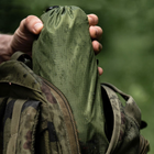 Водонепроницаемый дождевик (пончо) с капюшоном и карманом E-Tac CS-YY02 Green - изображение 7