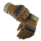 Перчатки защитные на липучке FQ20T001 Песочный М (Kali) - изображение 3