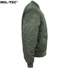 Куртка двухсторонняя Mil-Tec с удобными карманами из водонепроницаемой ткани для экстремальных условий Оливковый - изображение 6