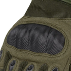 Рукавички захисні на липучці FQ20T001 Оливковий L (Kali) - зображення 3