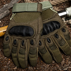 Перчатки защитные на липучке FQ20T001 Оливковый L (Kali) - изображение 4