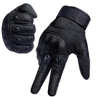 Перчатки защитные на липучке FQ20T001 Черный M (Kali) - изображение 2