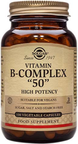 Дієтична добавка Solgar Vitamin B-Complex "50" High Potency - 100 капсул (0033984003835) - зображення 1